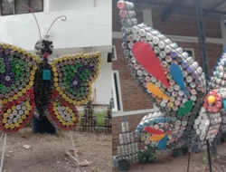 Sekolah Seni Bali Ajak Siswa Belajar Patung dari Sampah Plastik