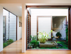 Desain Rumah Inner Courtyard Bikin Udara Lebih Sejuk